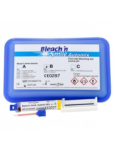 Набор дополнительный/Bleach'n Smile automix refill set/ 35%, 5г (5 шт)